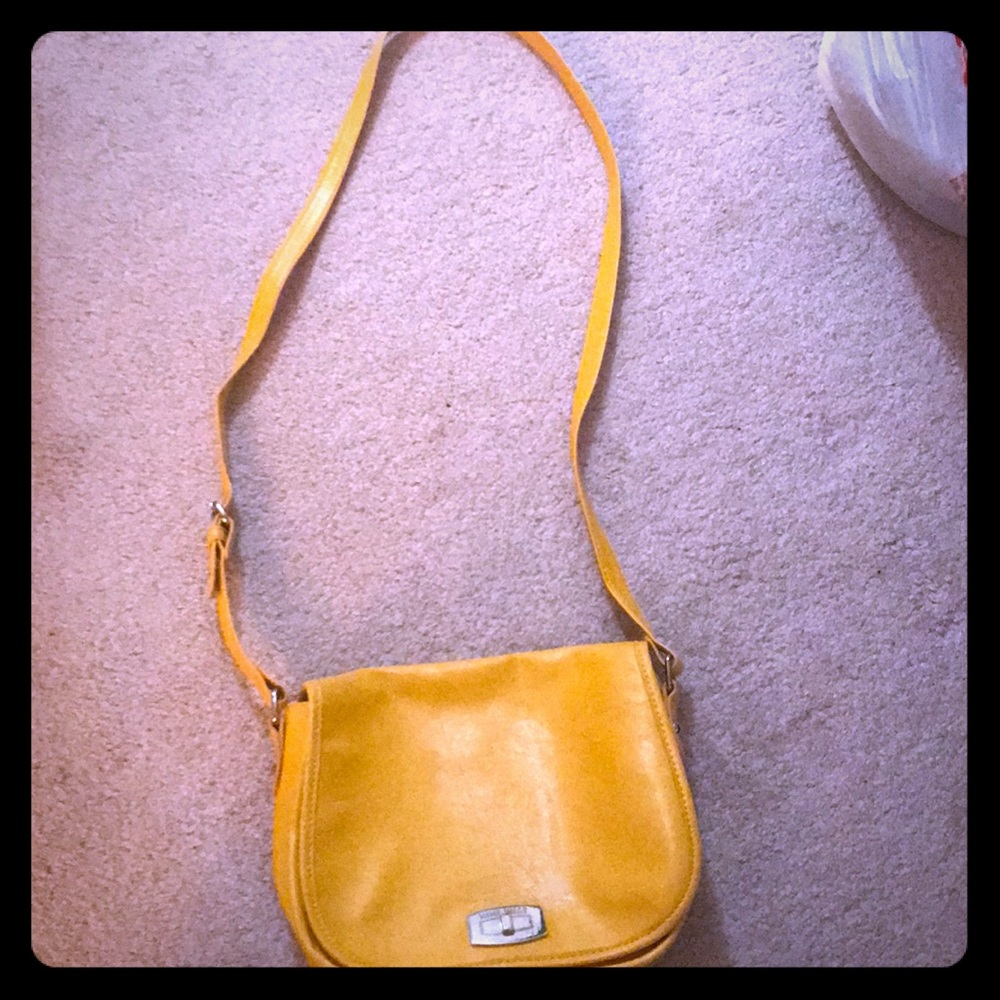 Yellow purse
